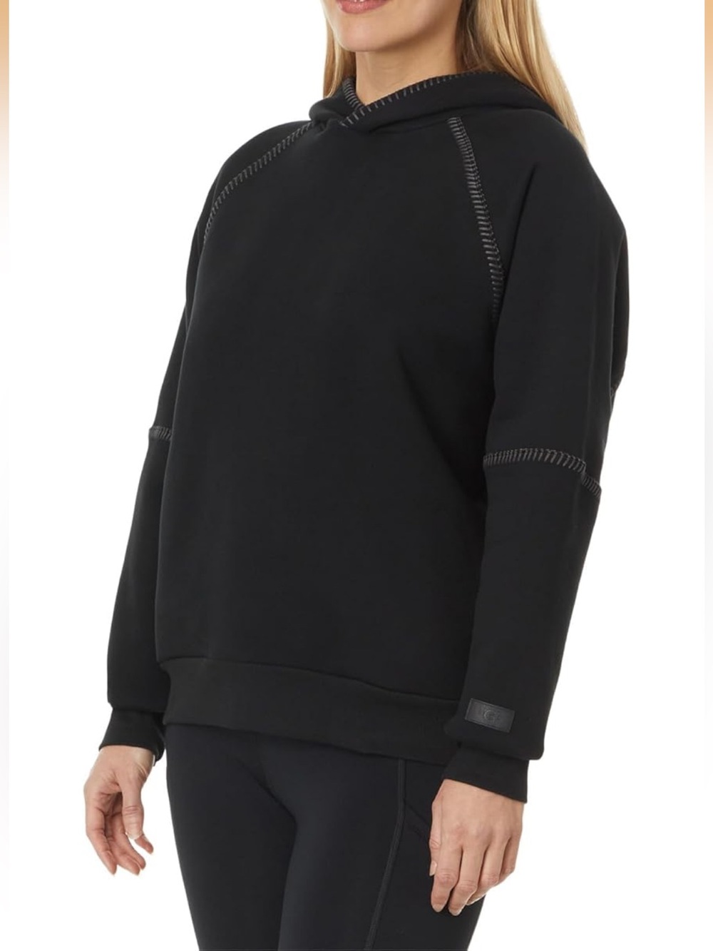 UGG Women’s Classic Hoodie Black EUC XS